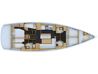 Jeanneau 54 AF-J54 — фотография яхты 2