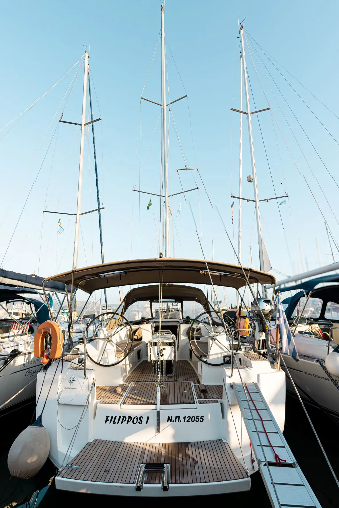 Sun Odyssey 479 FILIPPOS I Boat location in LEFKAS MARINA, D-marin 1 SUP FREE — fotografia jachty 3