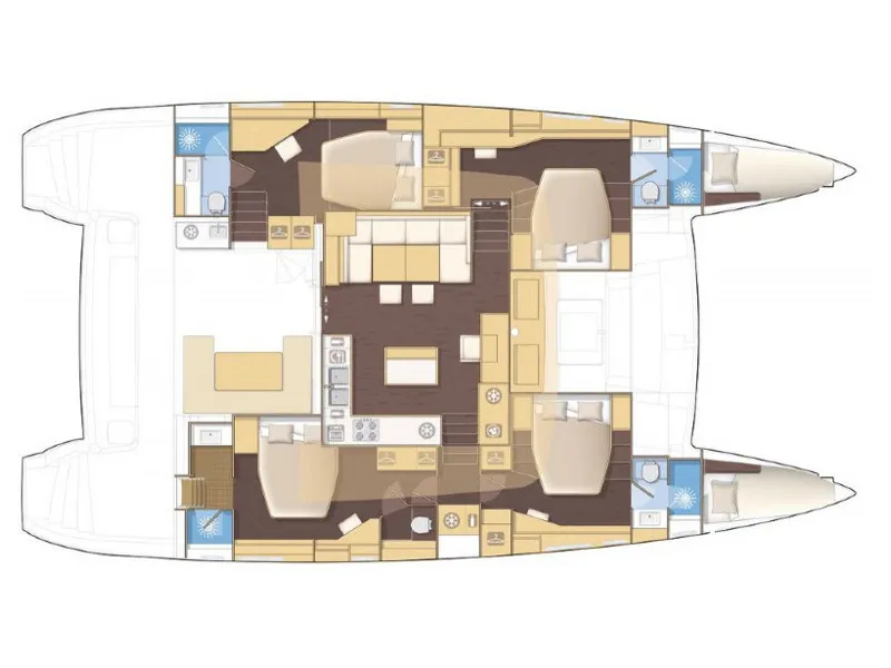 Lagoon 560 S2 ICEBERG — jahtikuva 9
