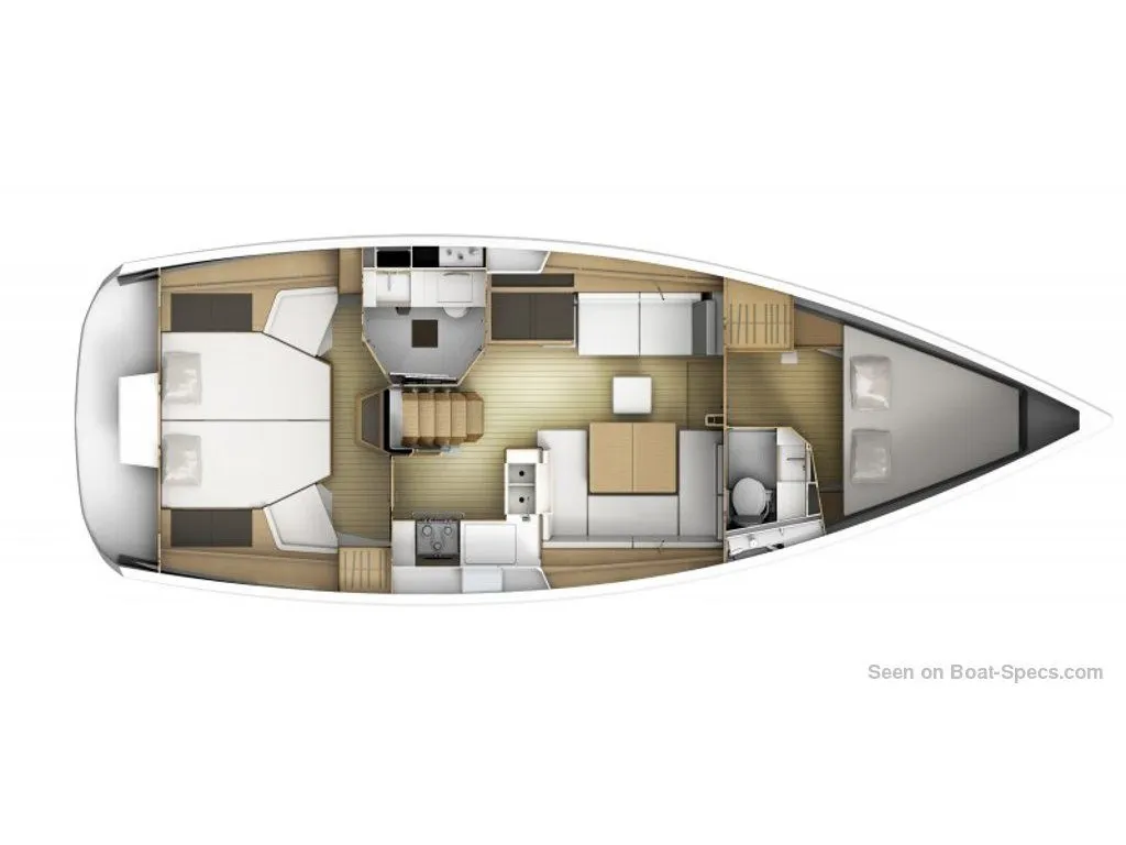 Sun Odyssey 41DS Descanso — jahtas foto 4
