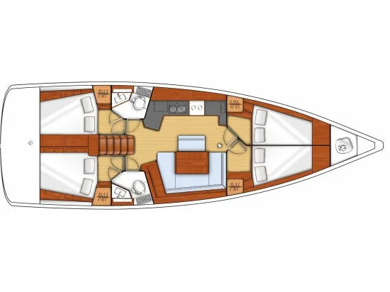 Oceanis 45 Mizzica — jachtfoto 2