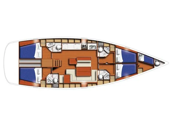 Oceanis 50 Lady Aubrey — фотографія яхти 5