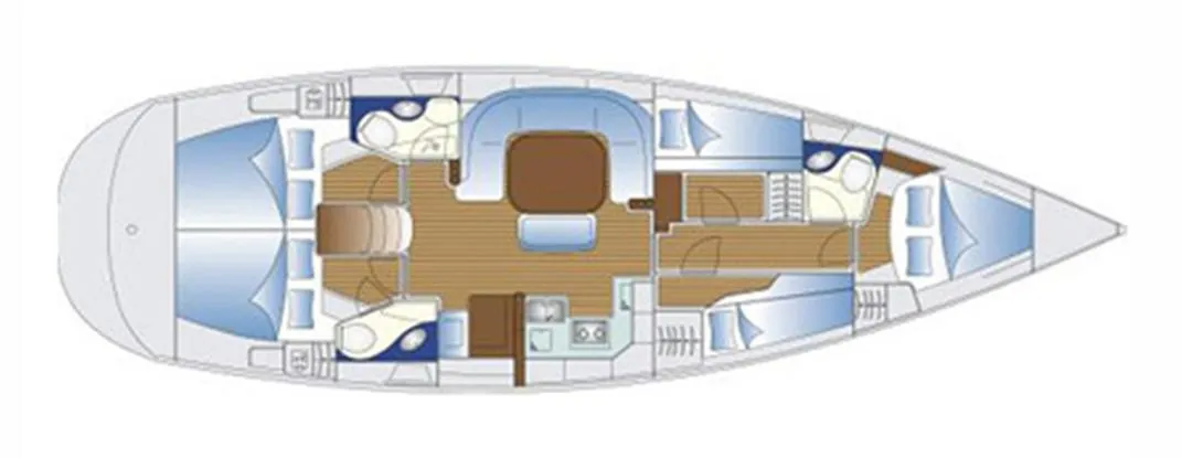 Bavaria 50 Kyknos — фотография яхты 4