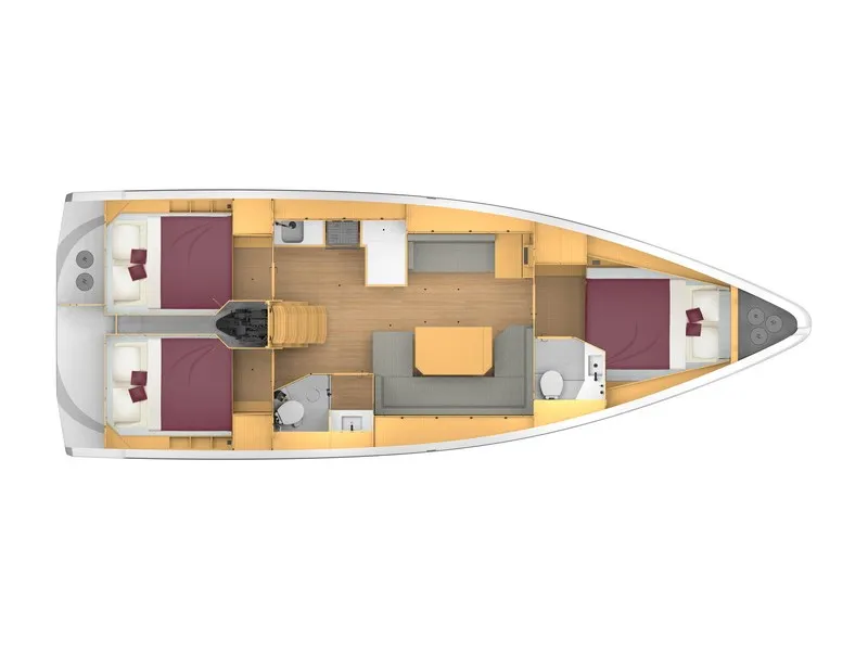 Bavaria C42 Nirvana — фотография яхты 11