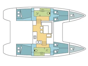 Lagoon 400 S2 Escape — foto dello yacht n. 6