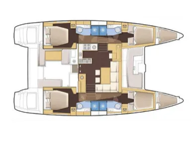 Lagoon 450 Fly Philae — foto dello yacht n. 3