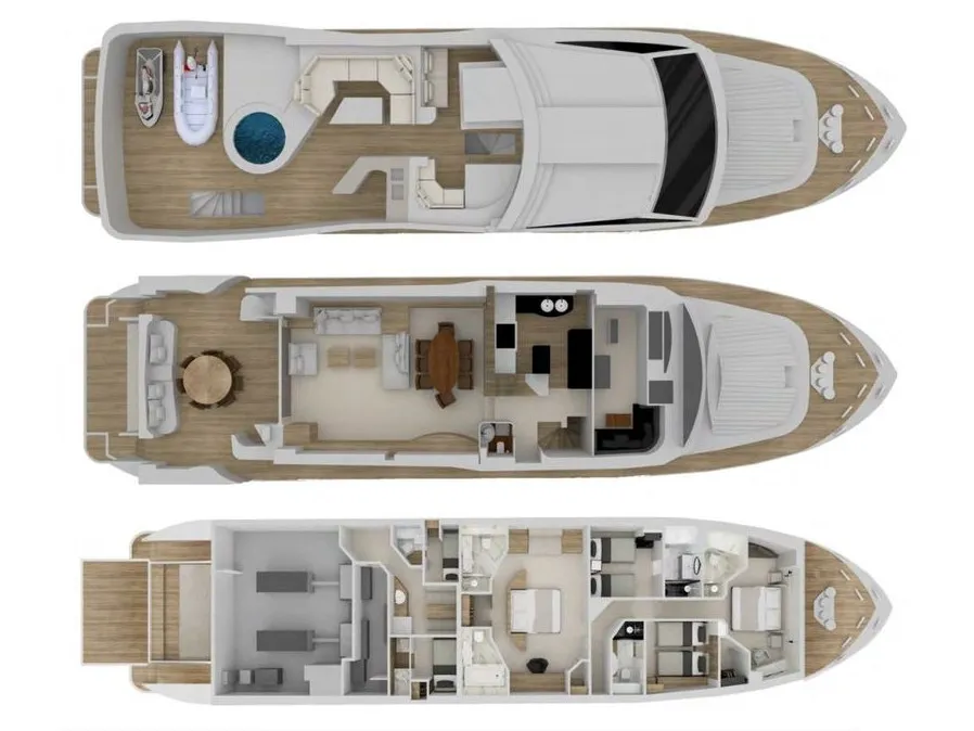 Ferretti 880 Estia YI — yacht photo 6