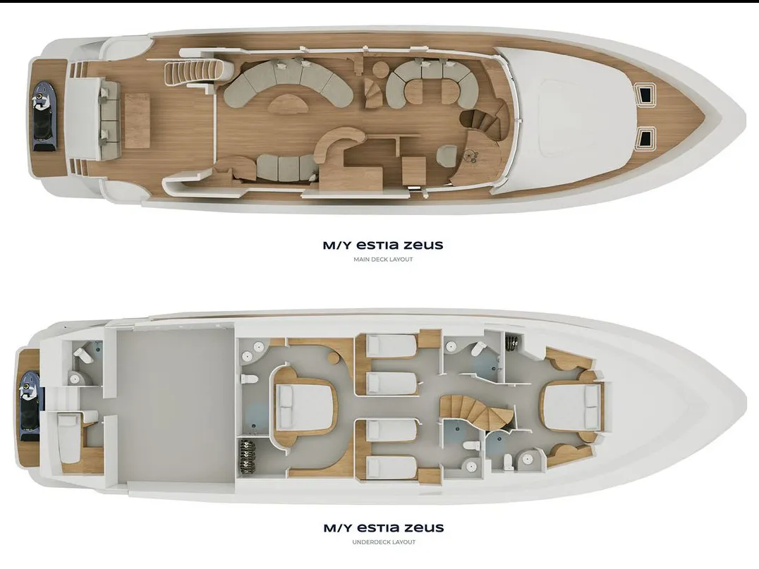 Azimut 74 Estia Zeus — yacht photo 8
