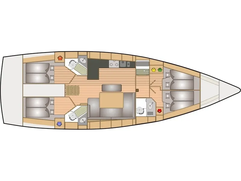 Bavaria 46 Ocean Breeze — yacht photo 2