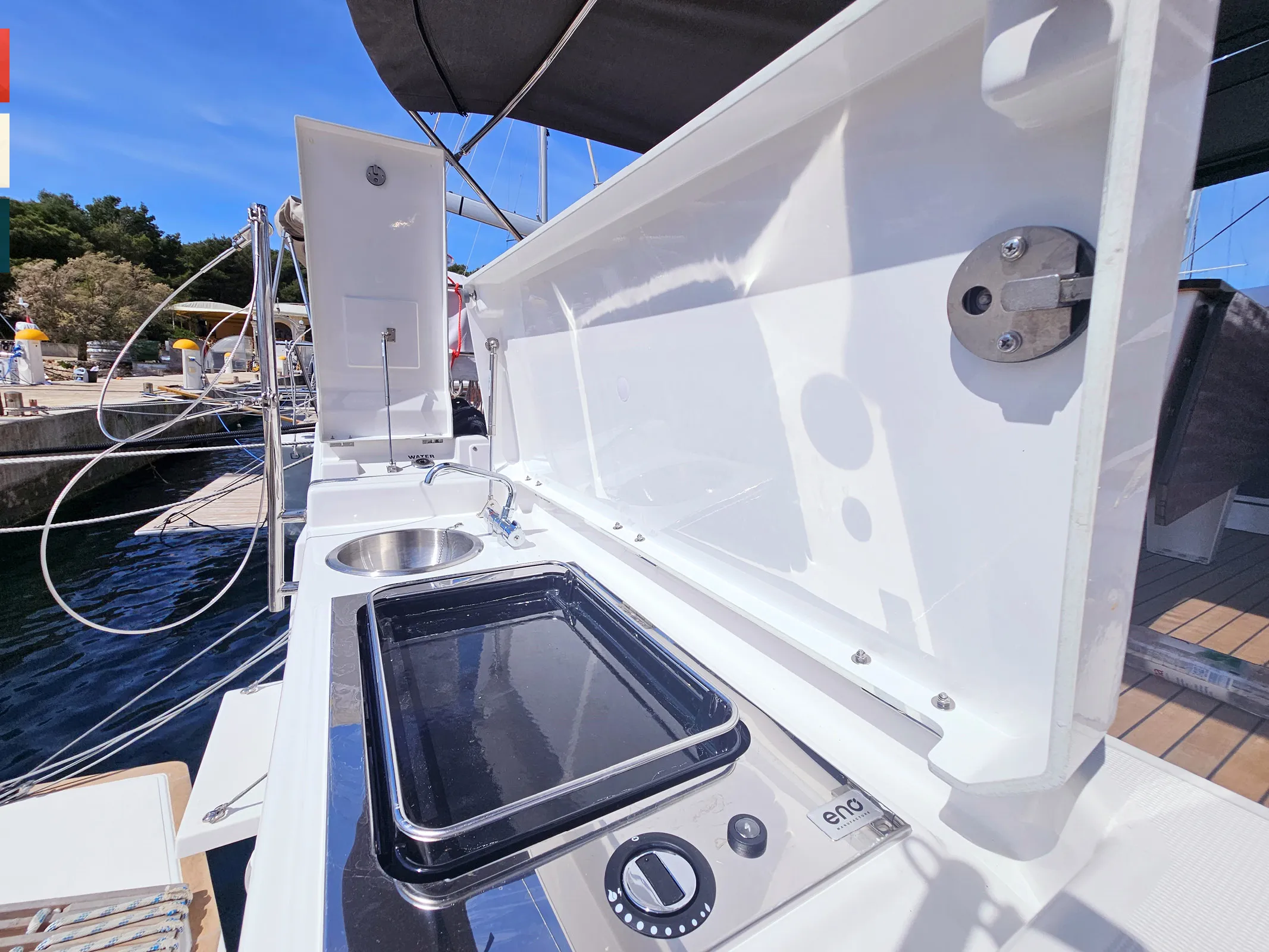 Dufour 41 Kaya (A/C & gen) — fotografia jachty 13