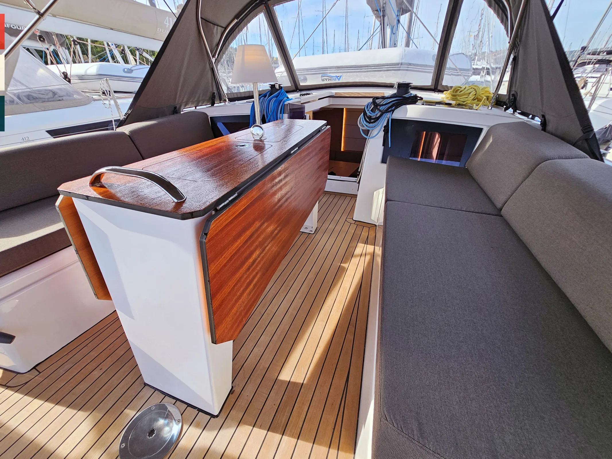 Dufour 41 Kaya (A/C & gen) — fotografia jachty 68