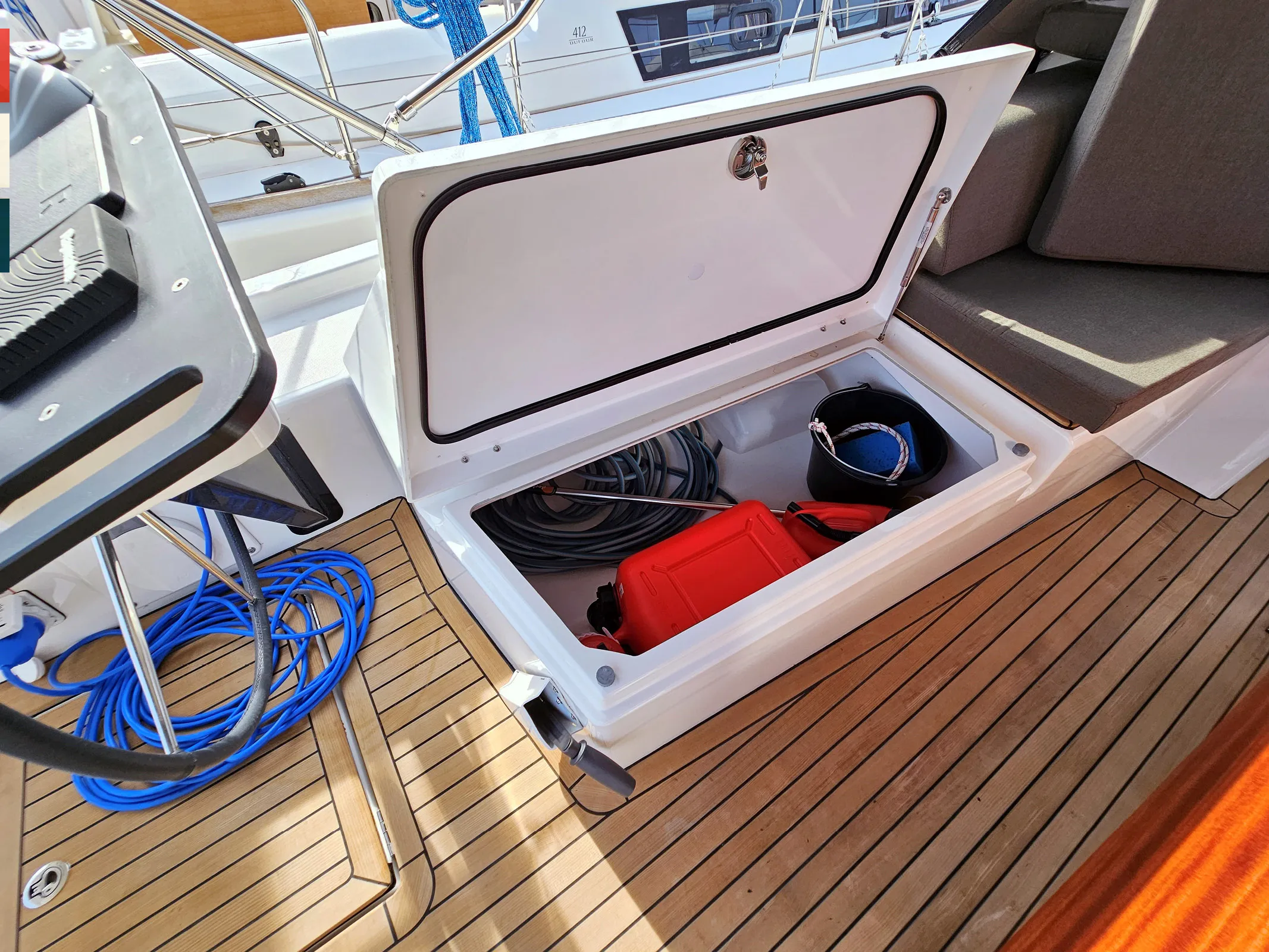 Dufour 41 Kaya (A/C & gen) — fotografia jachty 7