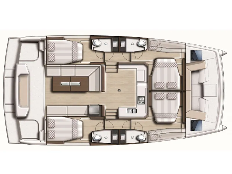 Bali Catspace Balize — foto dello yacht n. 2