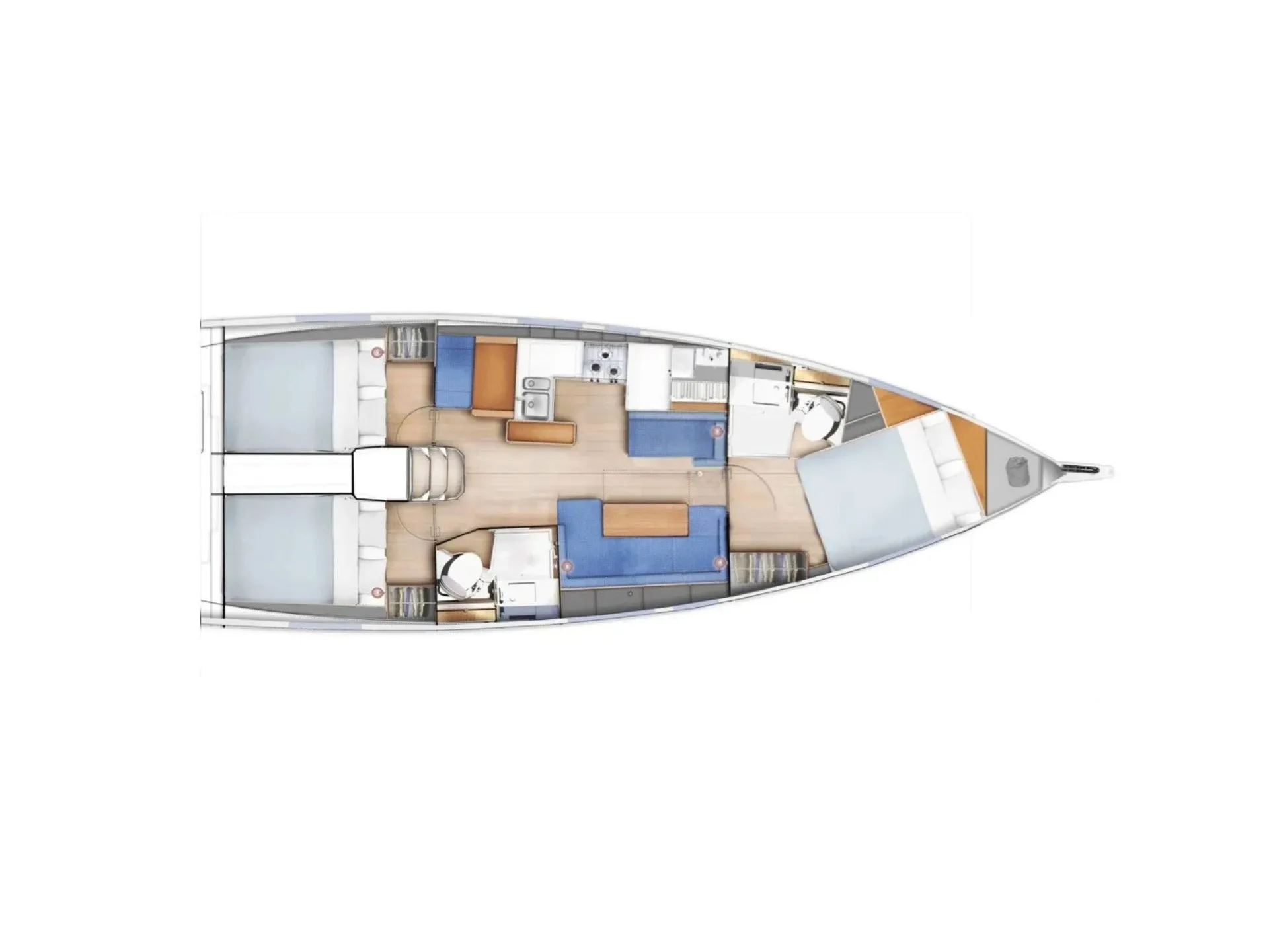 Sun Odyssey 410 TETI — yacht photo 7