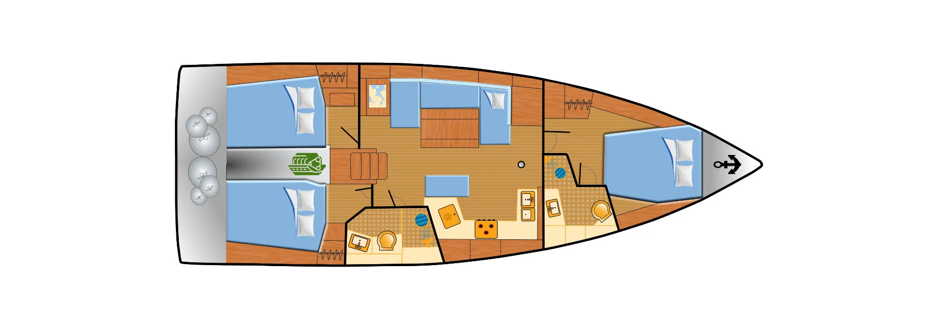 Oceanis 40.1 Elisa — yacht photo 16