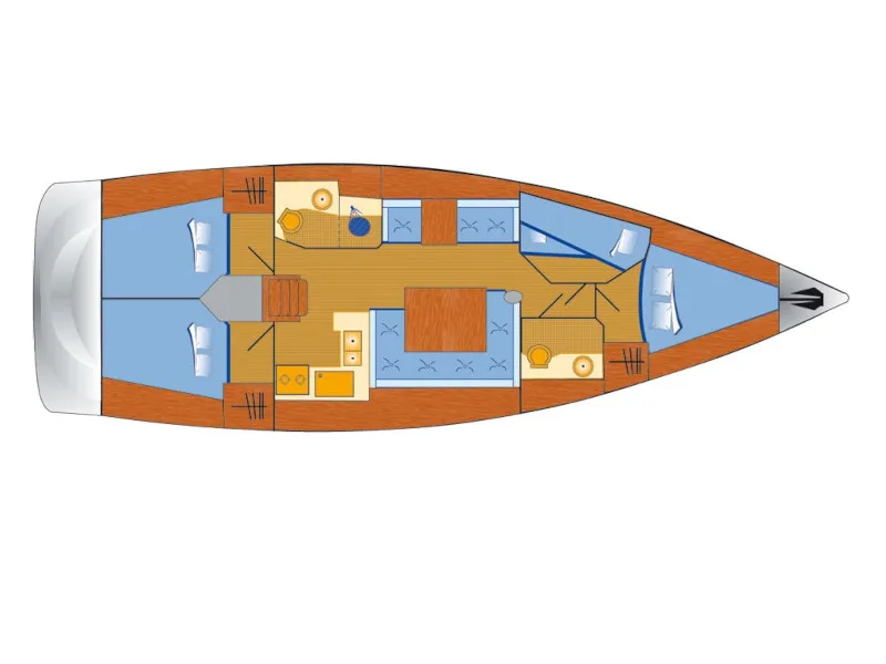 Sun Odyssey 439 Jason — фотография яхты 9