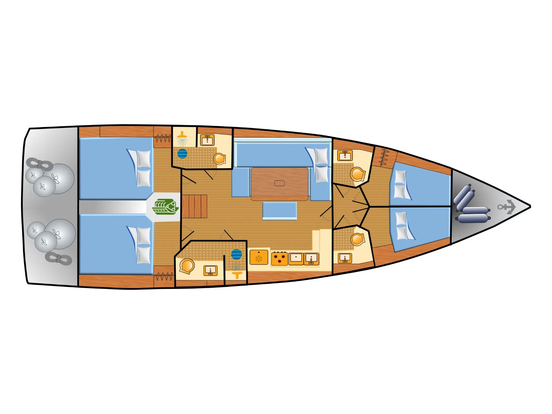 Dufour 470 Asterix — yacht photo 2