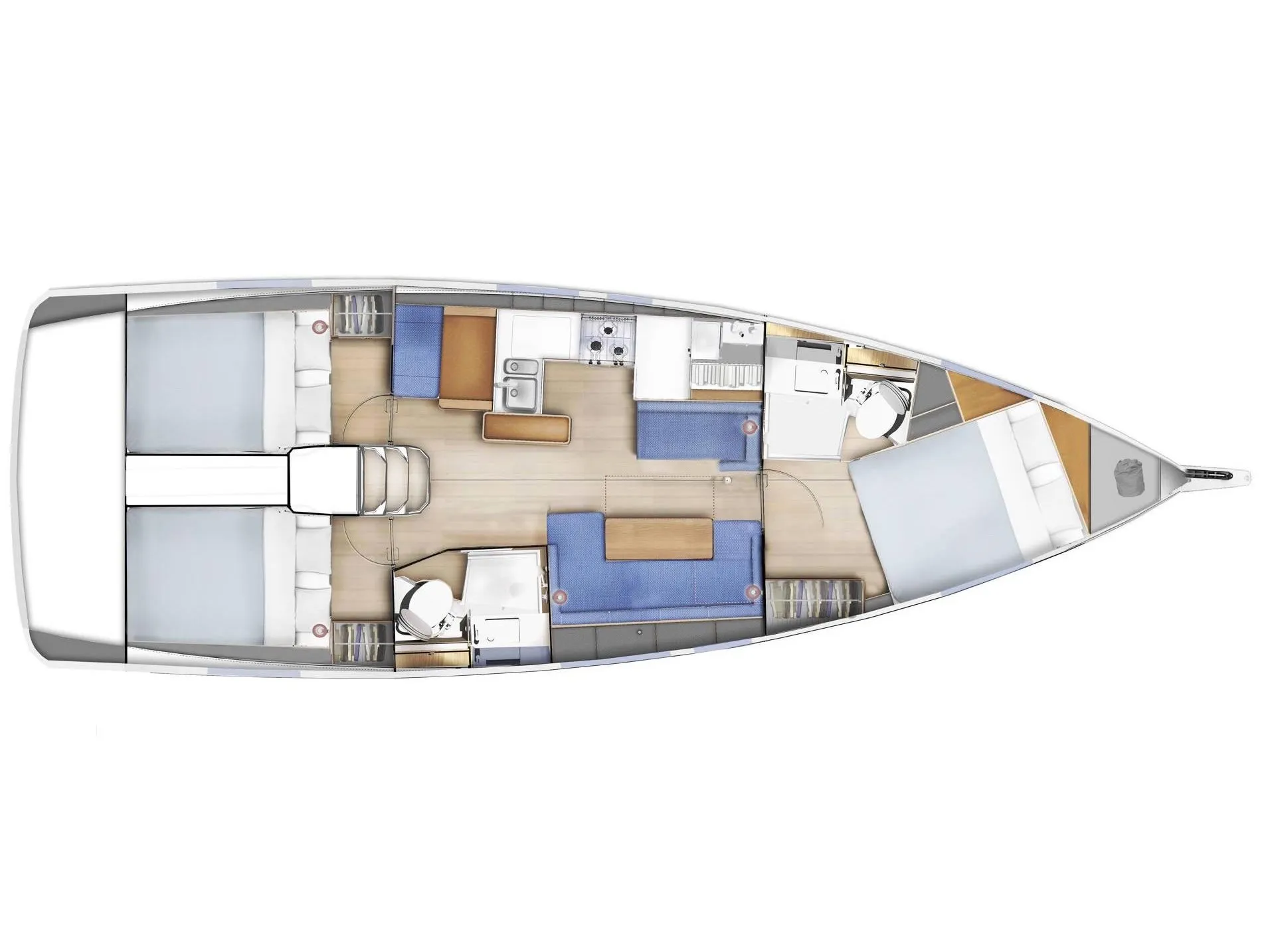 Sun Odyssey 410 Marianna — фотография яхты 49