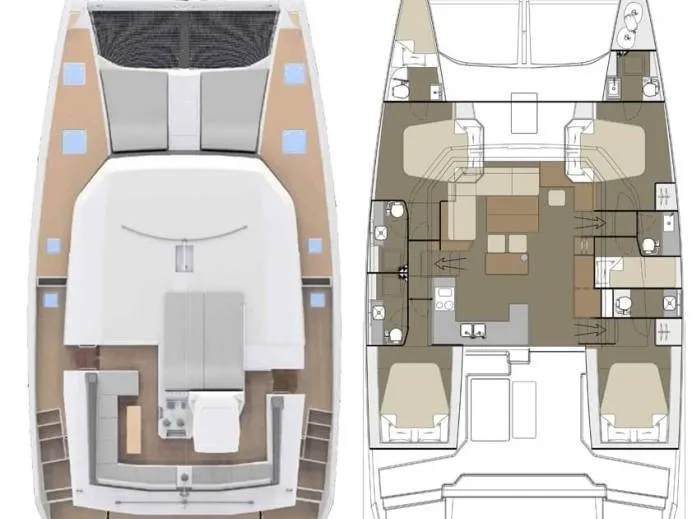 Dufour Catamaran 48 Eden Planet — yacht photo 2