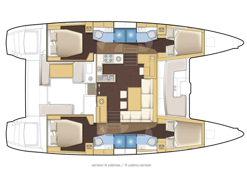 Lagoon 450 Fly Greis — jahtikuva 6