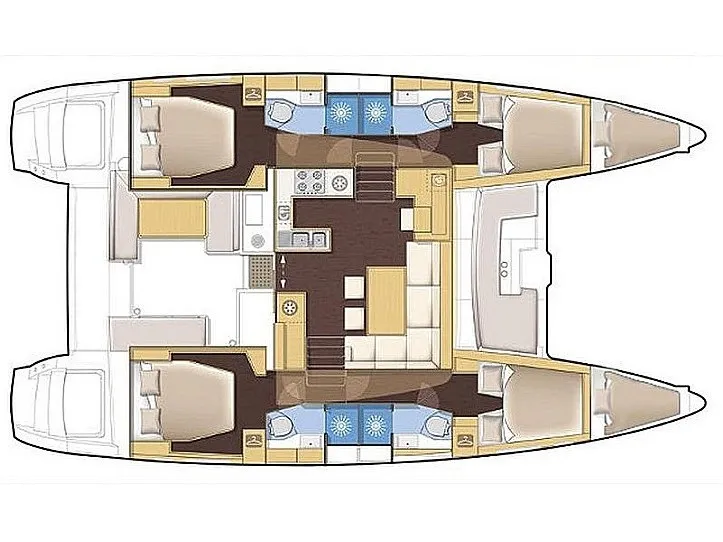 Lagoon 450 Fly Azraq — jahifoto 4