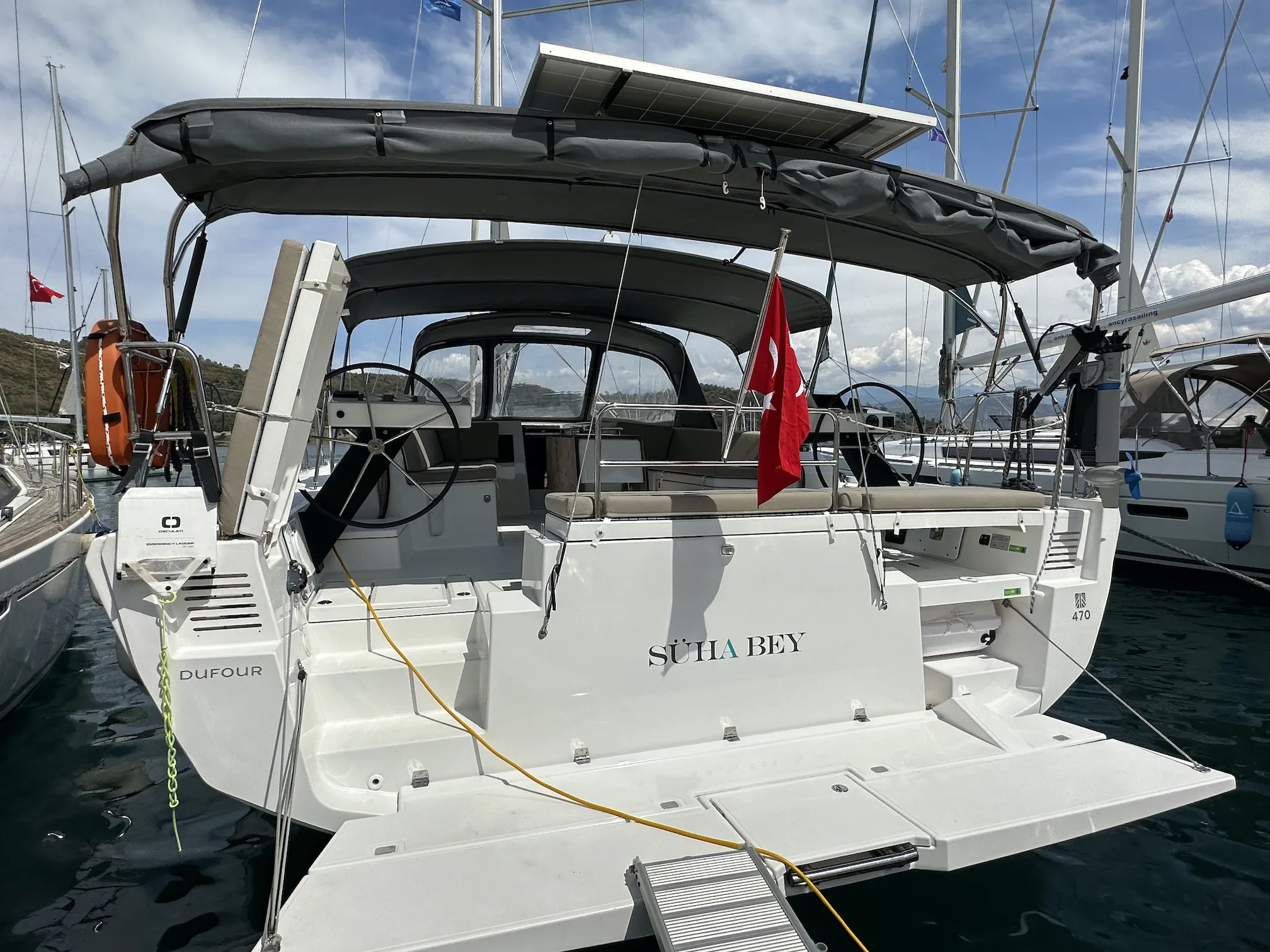 Dufour 470 Suha Bey — фотография яхты 12