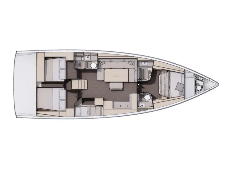Dufour 470 Suha Bey — фотография яхты 11