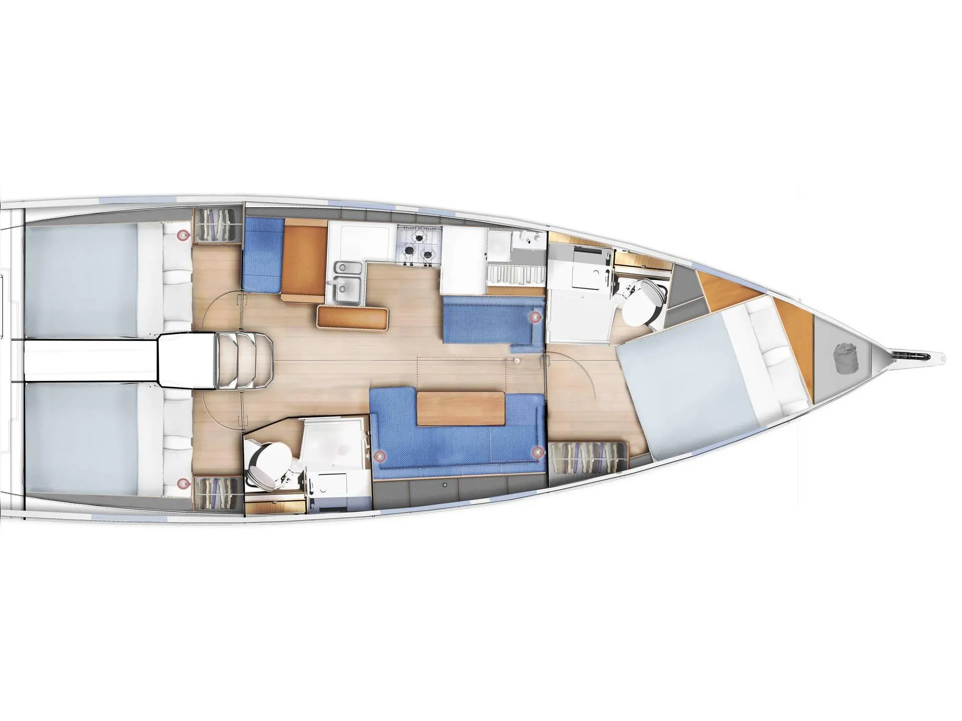 Sun Odyssey 410 Camilleri — фотография яхты 2