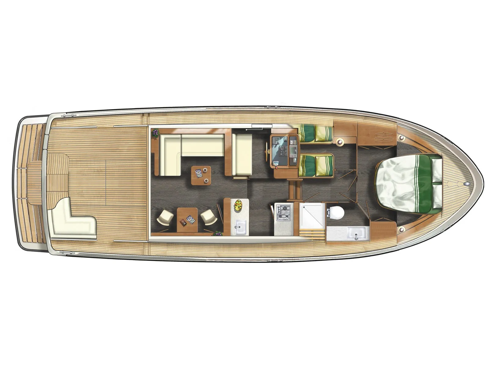 Linssen Grand Sturdy 40.9 Sedan Luna Amanda — фотография яхты 2