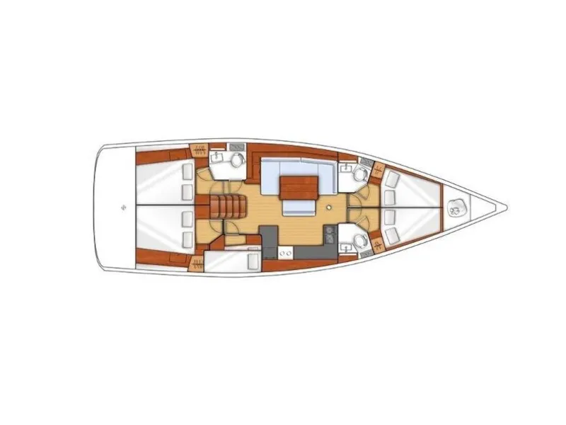 Oceanis 48 Cheeky Lady — yacht photo 10