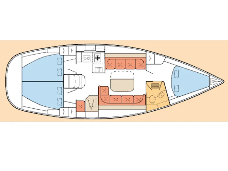 Bavaria 37 Cruiser Big Blue Horizon — фотография яхты 2