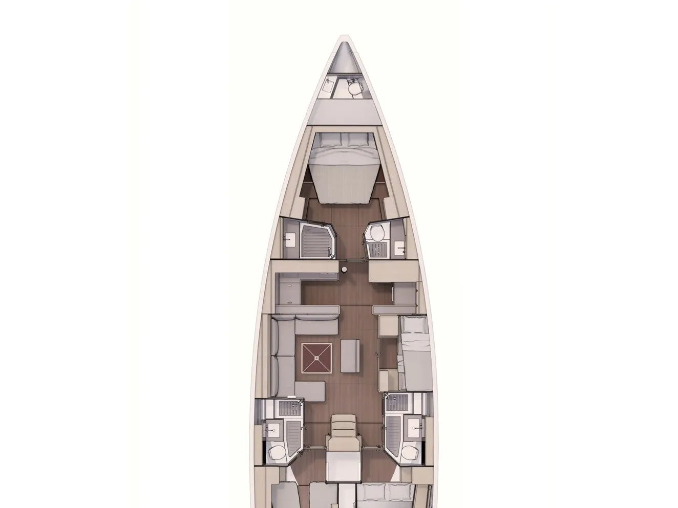 Dufour 530 PERSEIDE — yacht photo 2