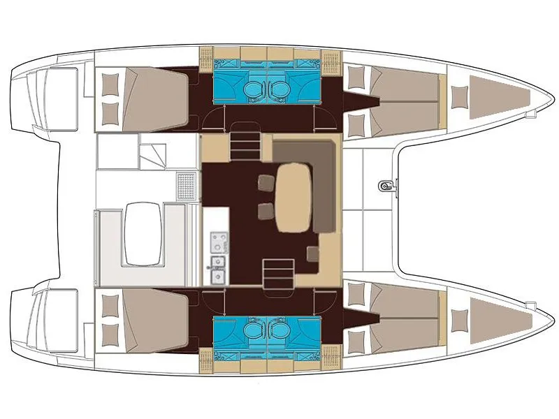 Lagoon 400 S2 Utopia — yachtbilde 2