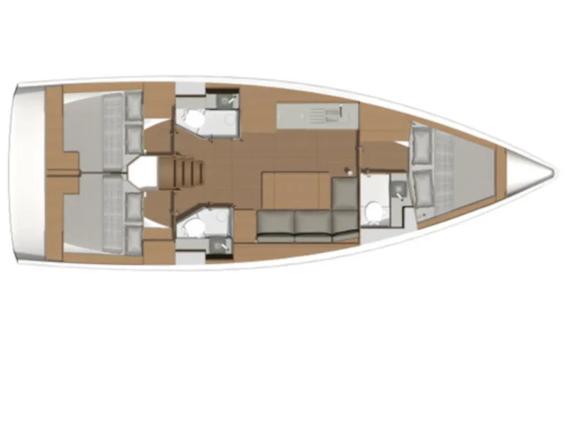 Dufour 390 Grand Large Palmarola — фотография яхты 2