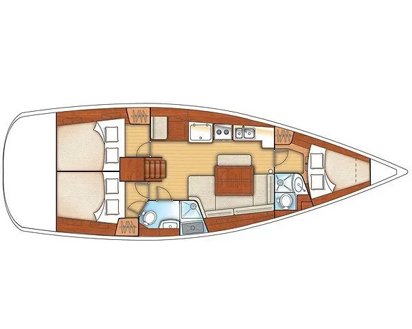 Oceanis 40 Premium — фотография яхты 24