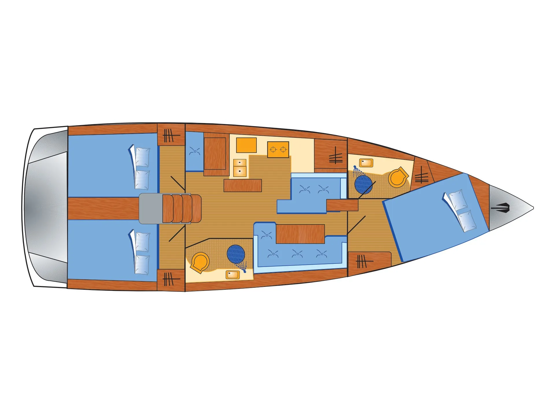 Sun Odyssey 410 Lara — yacht photo 3