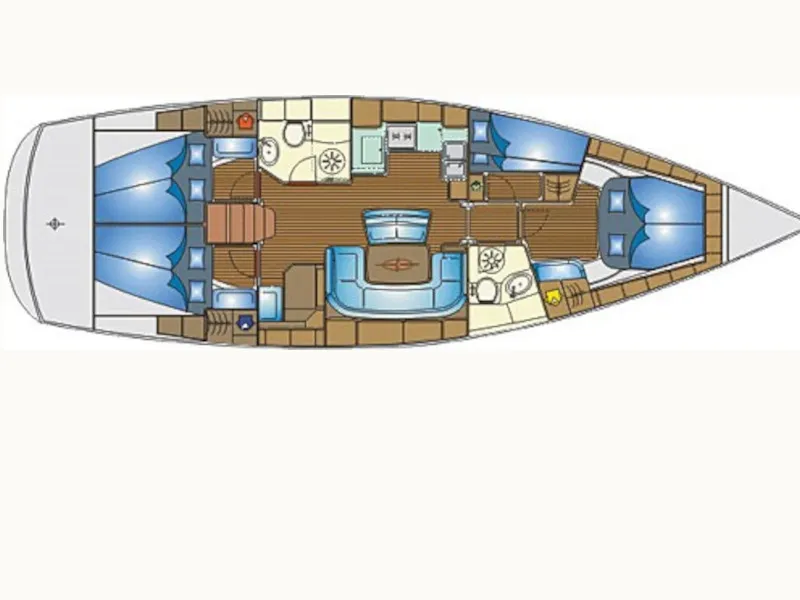 Bavaria 46 Evita — fotografia jachty 31