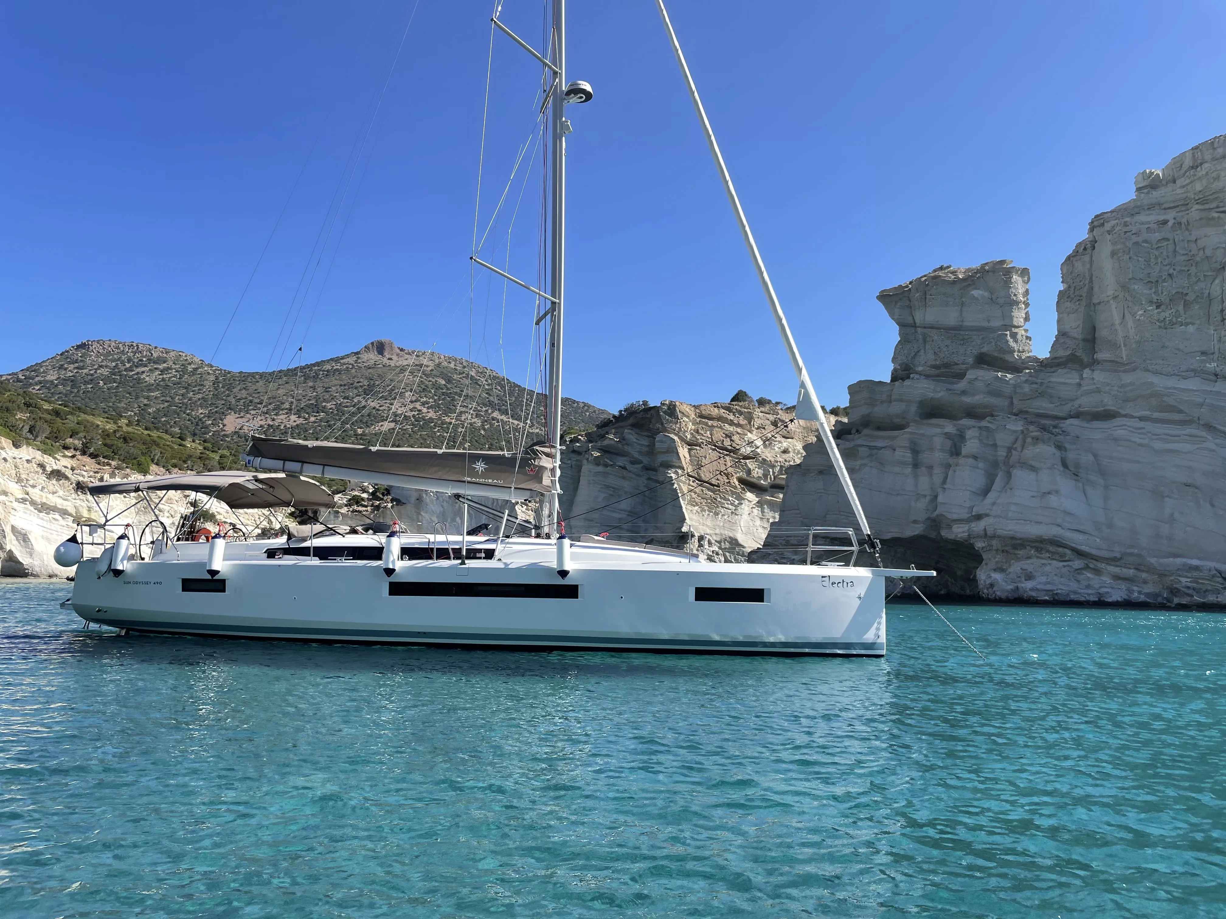 Jeanneau Sun Odyssey 490 Electra — фотография яхты 1
