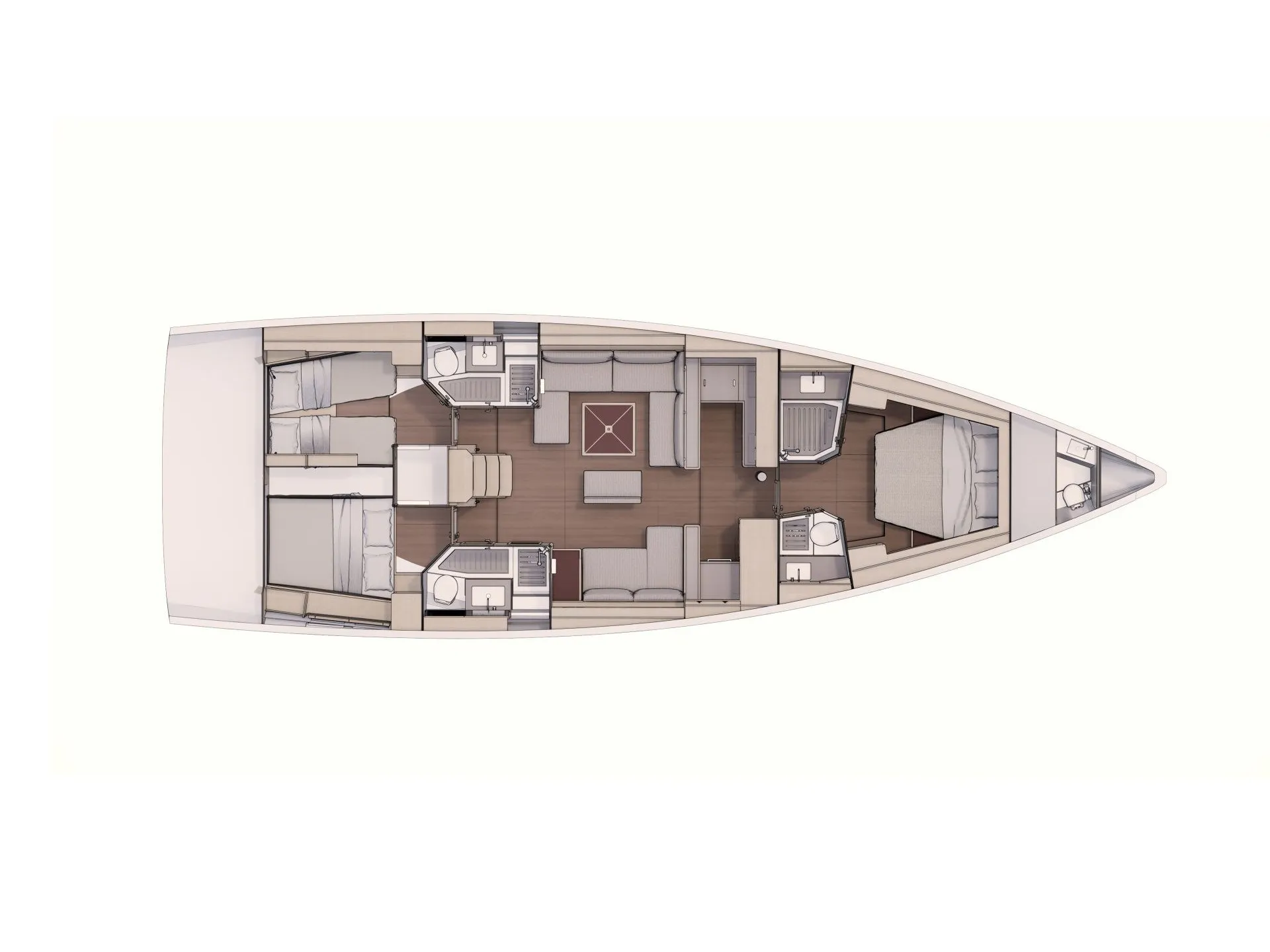 Dufour 530 Dimpa — фотография яхты 6