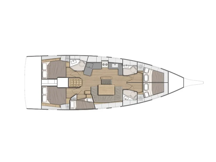 Oceanis 46.1 "Blue Odyssey, Beneteau Oceanis 46.1, 2020" — фотография яхты 11