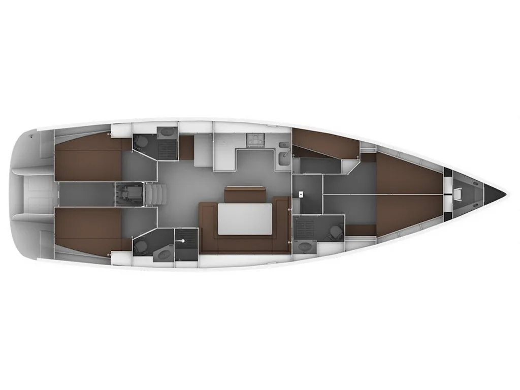 Bavaria 51 Cruiser Soleado — фотография яхты 34