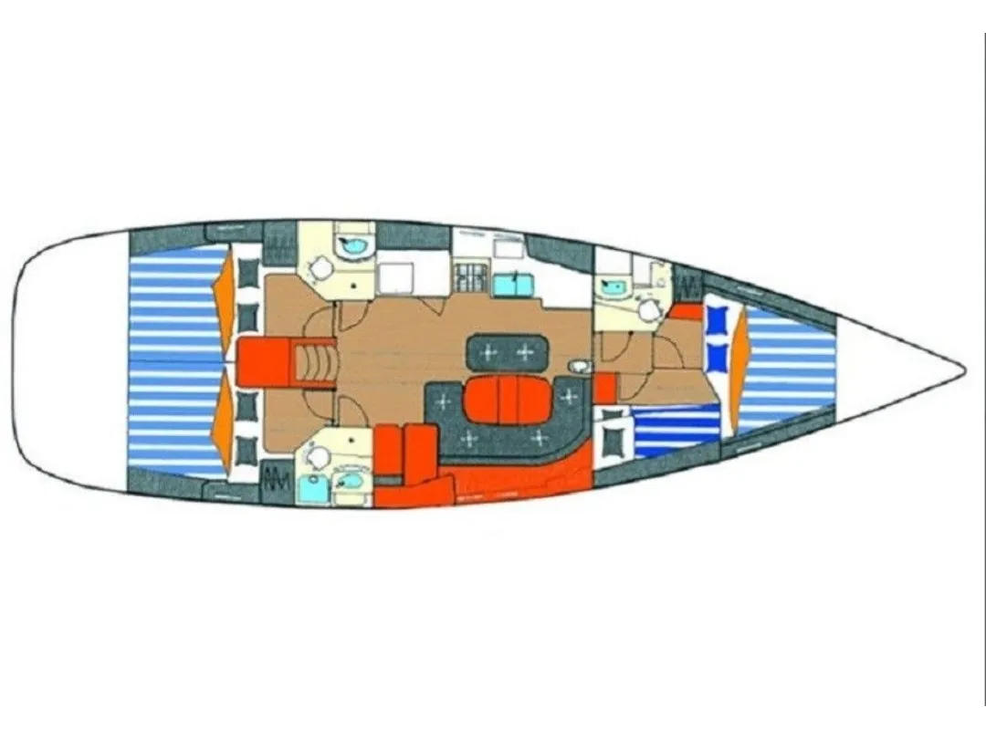 Oceanis 473 IRIDA — jahtikuva 2