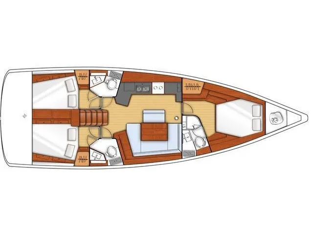 Oceanis 45 Spindrift — jahtikuva 22