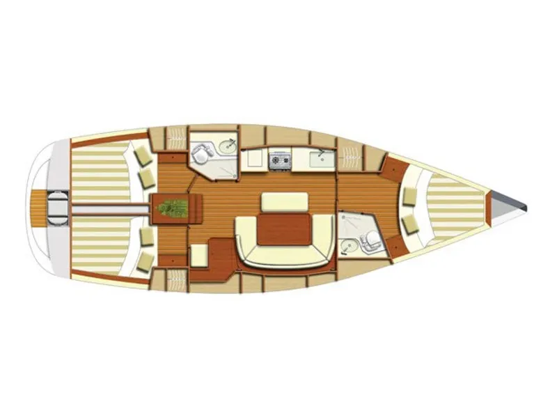 Dufour 385 Grand Large Erica — fotografia jachty 3