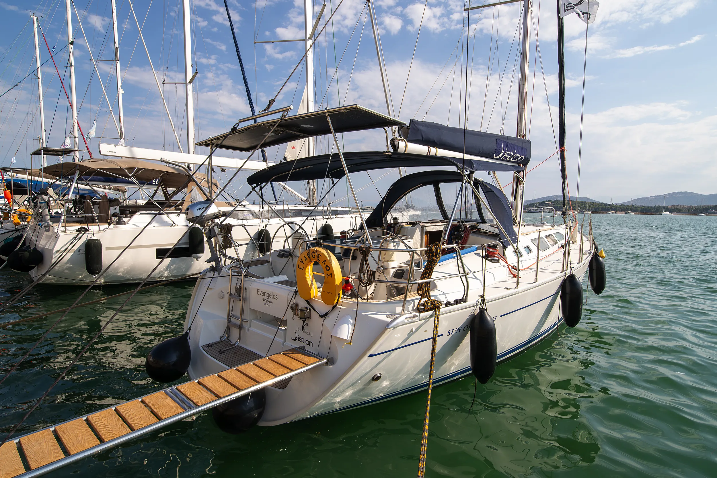 Sun Odyssey 43 Evangelos — фотография яхты 1