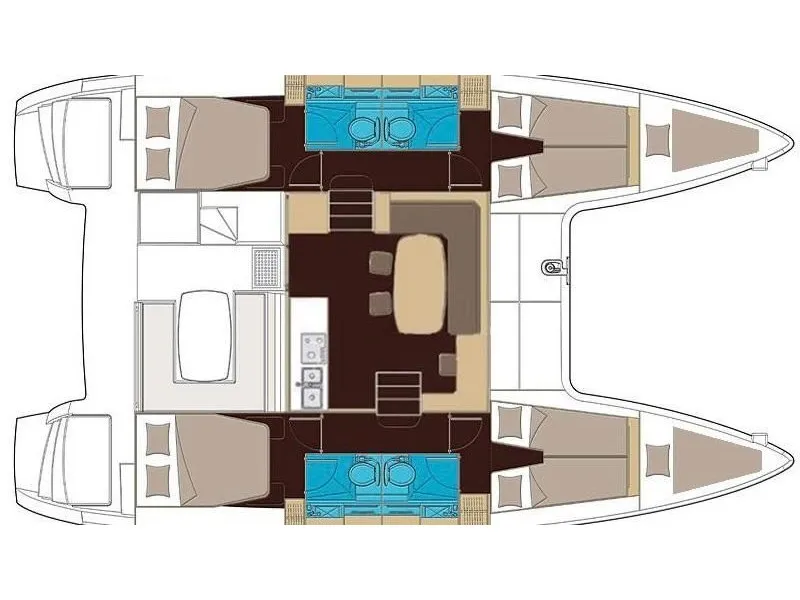 Lagoon 400 S2 Christina S — yachtbillede 5