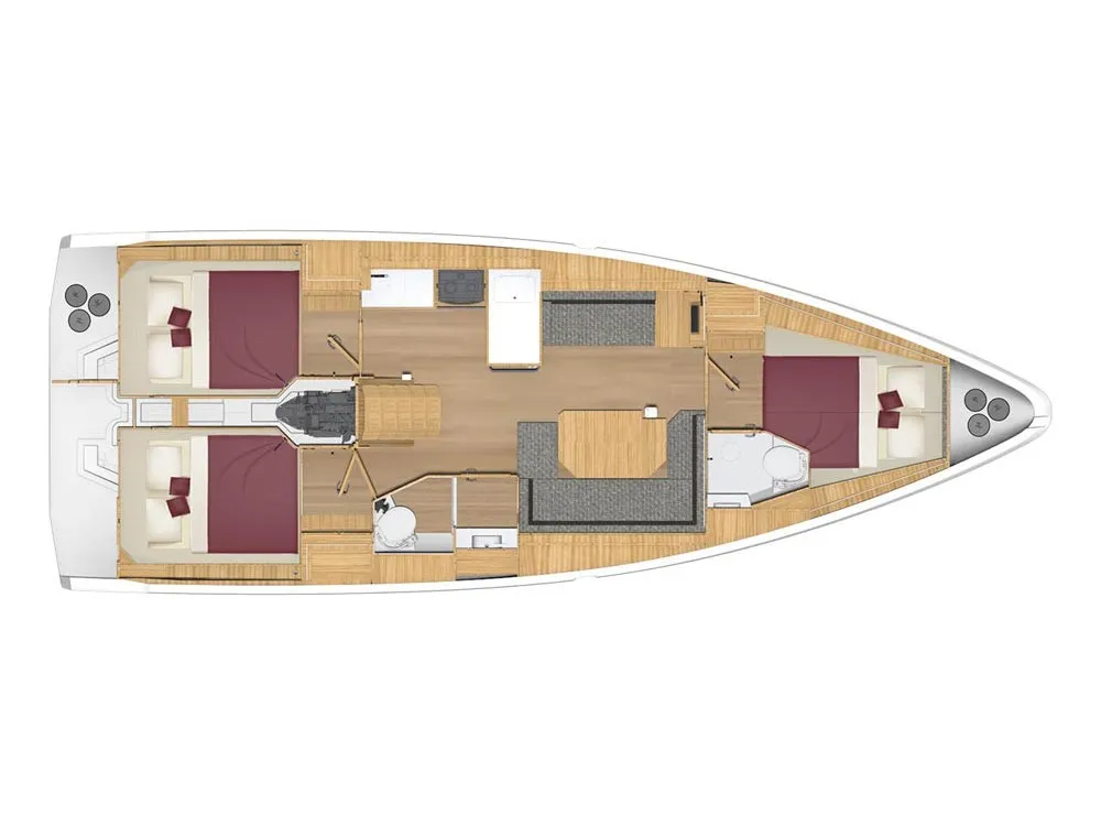 Bavaria C38 Mala Hana — фотография яхты 15