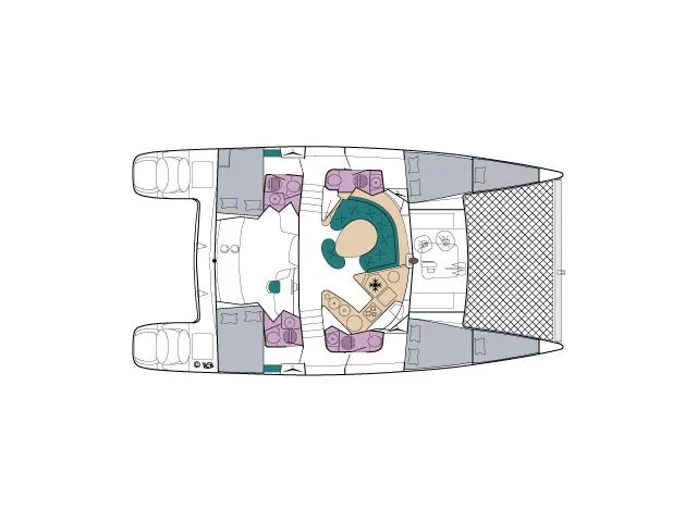 Belize 43 Marina Piccola — фотография яхты 6