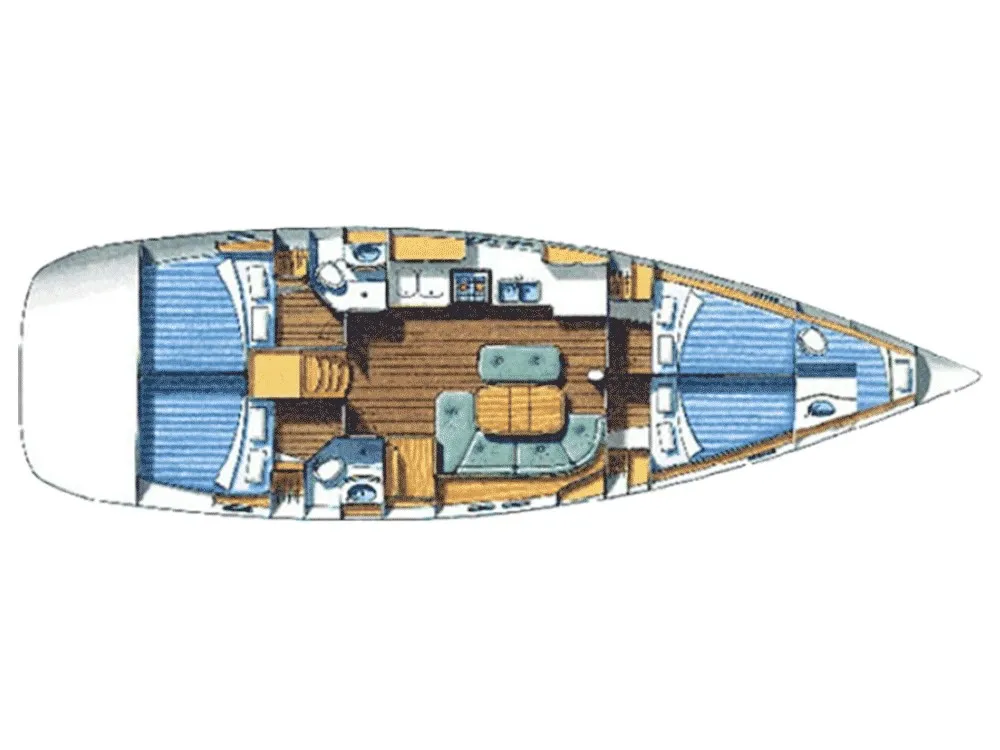 Oceanis 473 Vori — снимка на яхтата 22