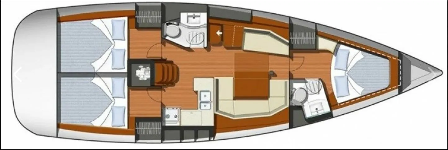 Sun Odyssey 42 i Comfort — jahtikuva 28